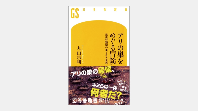 【新書】アリの巣に居候する昆虫が追い出されない理由